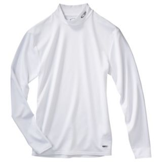 C9 by Champion Mens Mock Neck Compression Shirt   White XXL
