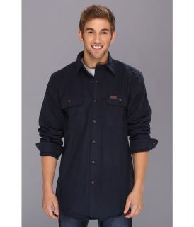 Carhartt Chamois L/S Shirt   Tall Mens Long Sleeve Button Up (Navy)