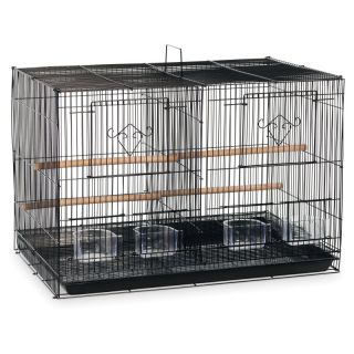 Prevue Pet Products Divided Flight Cage   Black   SPF063