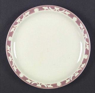 Syracuse Nutmeg Dinner Plate, Fine China Dinnerware   White Design On Light Brow