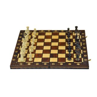 Wegiel Senator Chess Set   3 in. King Multicolor   902