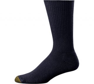 Mens Gold Toe Cushion Foot Fluffies (12 Pairs)   Navy Casual Socks