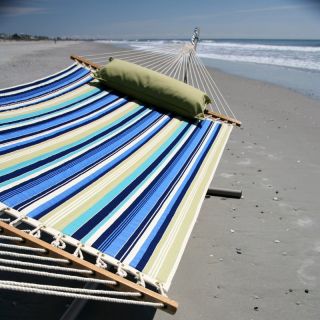 Pawleys Island Beaches Quilted Duracord Fabric Hammock Multicolor   QBE01