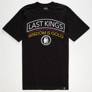 Kings Gold Mens T Shirt Black In Sizes Large, Xx Large, Small, X Lar