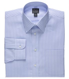 Executive Tailored Fit Spread Collar Stripe Dress Shirt JoS. A. Bank