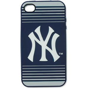 New York Yankees Forever Collectibles IPhone 4 Case Silicone Logo