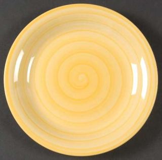 Citrus Frove C8g4 (Yellow) Salad Plate, Fine China Dinnerware   Solid Yellow Wit