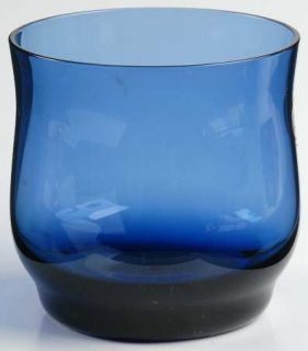 Royal Worcester Evening Blue Old Fashioned   All Blue,Plain,Smooth Stem,Cone Foo