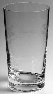 Cristal DArques Durand Dampierre Highball   Etched