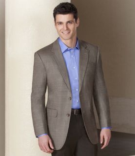 Executive 2 Button Silk/Wool Windowpane Sportcoat JoS. A. Bank