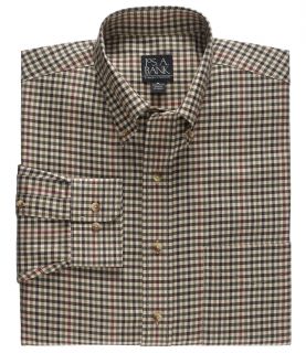 Traveler Patterned Poplin Buttondown Collar Sportshirt JoS. A. Bank