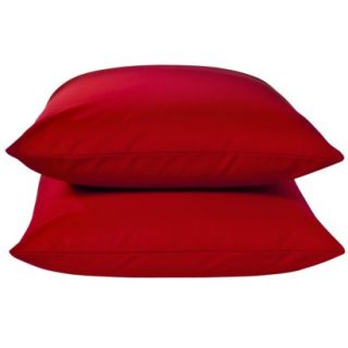 Room Essentials Easy Care Pillowcase Set   Carmen Red (King)