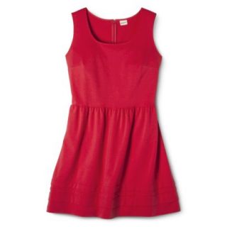 Merona Womens Plus Size Short Sleeve Ponte Dress   Coral X