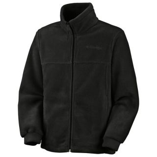Columbia Sportswear Steens Mountain Jacket   Fleece (For Kids)   BLACK (4/5 )