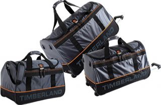 Timberland Kangamangus Three Piece Duffle Set   Shadow Grey/Black Luggage Sets