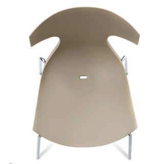 Domitalia Echo Stacking Bar Chair ECHO.S.00F.AE Seat Color Taupe