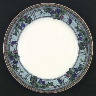 Mikasa Royal Harvest Dinner Plate, Fine China Dinnerware   Stoneware, Grapes & V