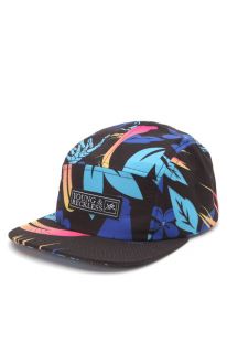 Mens Young & Reckless Backpack   Young & Reckless Paradise Print 5 Panel Camper