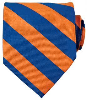 Collegiate Tie Royal Blue/Orange JoS. A. Bank
