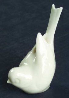 Lenox China Bird Collection (Cream) Figurine, Fine China Dinnerware   Cream Bird
