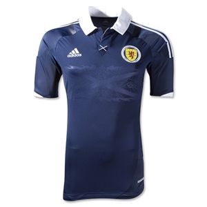 adidas Scotland 11/13 Authentic Home Soccer Jersey