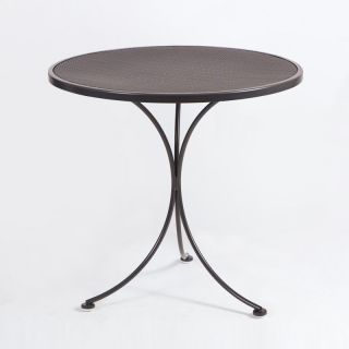 Woodard Amelie 30 in. Round Bistro Table with Micro Mesh Top   2200134 69