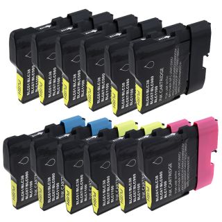Brother Lc 61bk/ C/ M/ Y Compatible Ink Cartridges (pack Of 12) (Black, Cyan, Magenta, YellowModels LC61BK/ C/ M/ Y, LC65 Cyan/ Magenta/ YellowWarning California residents only, please note per Proposition 65 that this product may contains chemicals kno