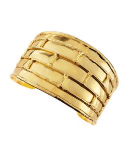 Gold Split Back Cuff