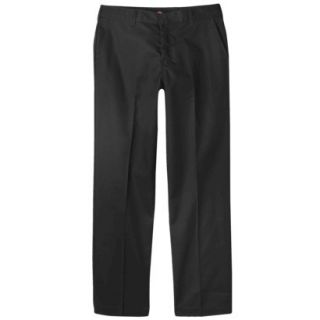 Dickies Young Mens Classic Fit Twill Pant   Black 38x32