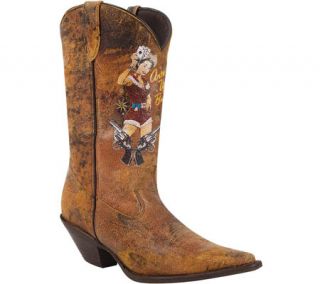 Womens Durango Boot RD012 12 Crush Western   Calico Pin Up Boots