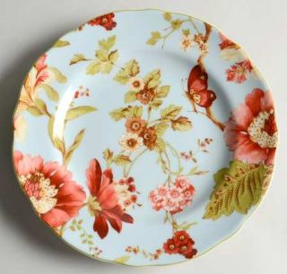 222 Fifth (PTS) Spring Botanicals Salad Plate, Fine China Dinnerware   Floral &