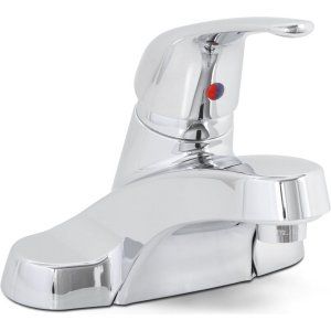 Premier Faucets 106163 Westlake Single Handle Lavatory Faucet with Stainless Ste
