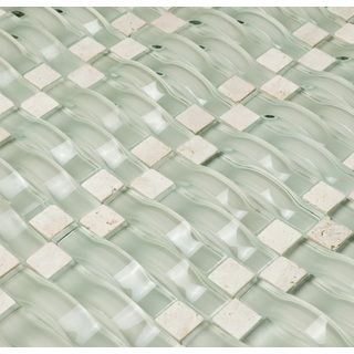 Martini Mosaic 12x12 Vento Mystic Sea Tile Sheets (pack Of 5)