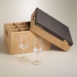 Wine Glass Entertaining Set, Set of 12   World Market