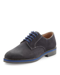 Jay Suede Lace Up Oxford, Gray