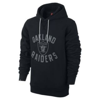 Nike Washed Pullover (NFL Oakland Raiders) Mens Hoodie   Black