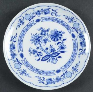 Graf Von Henneberg Hep4 Salad Plate, Fine China Dinnerware   Echt Kobalt, Blue