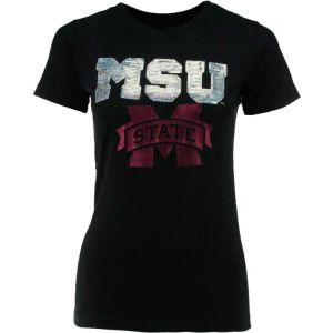 Mississippi State Bulldogs NCAA Womens Teagan Sequin T Shirt
