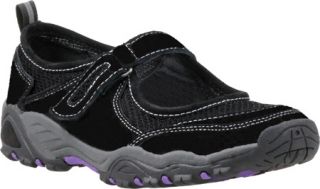 Womens Propet Blazer Mary Jane   Black/Purple Trail Shoes