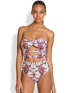 6 Shore Road One Piece Rainbow Floral Swimsuit   Rainbow Floral