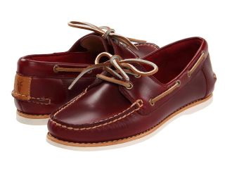 Frye Quincy Boat Shoe Womens Slip on Shoes (Burgundy)