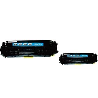 Basacc Cyan Toner Cartridge Compatible With Hp Cc531a (pack Of 2) (CyanProduct Type Toner CartridgeCompatibleHP imageCLASS MF8350/ Color LaserJet CM2320, Color LaserJet CP2025All rights reserved. All trade names are registered trademarks of respective m