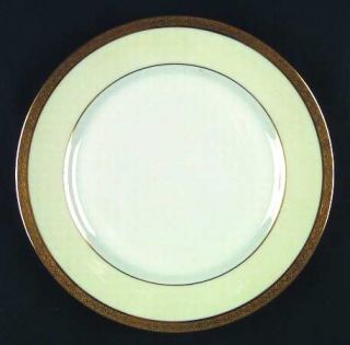 Henri Creanges Crg1 Dinner Plate, Fine China Dinnerware   Gold Encrusted,     Cr