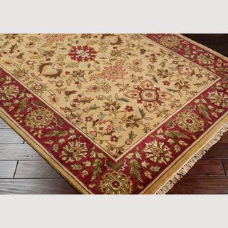 Hand knotted Babylon Collection Wool Rug (8 X 11)