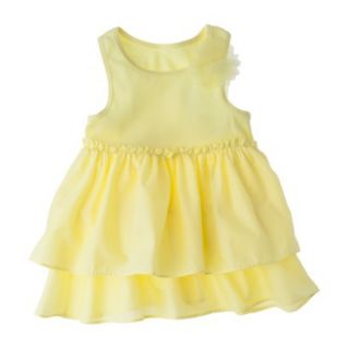 Cherokee Infant Toddler Girls Tiered Tank Top   Bumble Bee 2T