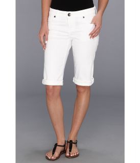 KUT from the Kloth Roll Up Bermuda in White Womens Shorts (White)