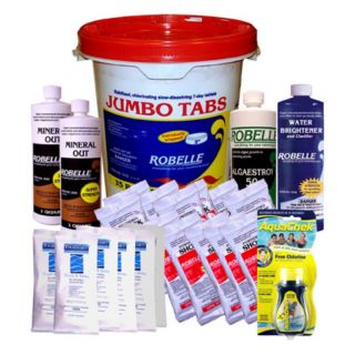 Robelle Pool Opening Kit for Pools up to 25000 30000 gal Multicolor   2960