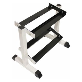 USA Sports by Troy Barbell 2 Tier Compact Dumbbell Rack Multicolor   GHDR 5