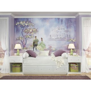 Princess And The Frog Chair Rail Pre pasted Mural (6x10.5)
