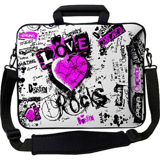 15 Executive Laptop Sleeve Love Rocks   Designer Sleeves Lapto